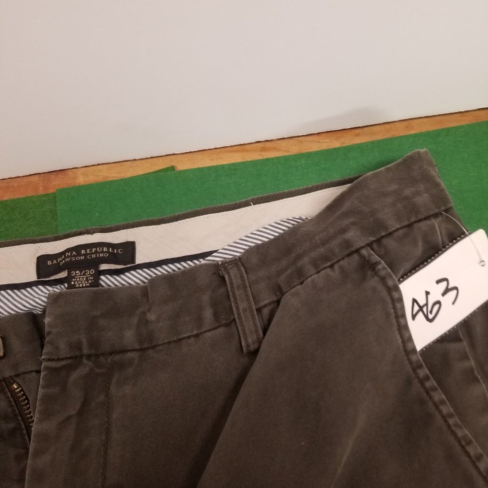 462-463 - Lot of 2 Banana Republic 35W 30L Pants - Picture 7 of 10